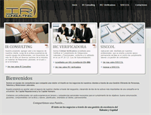 Tablet Screenshot of irconsulting.cl